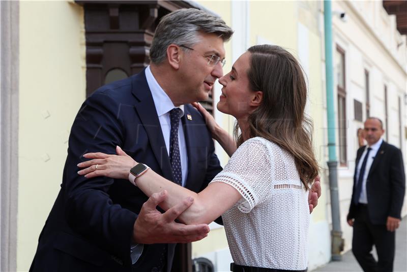 Plenković primio finsku premijerku Sannu Marin