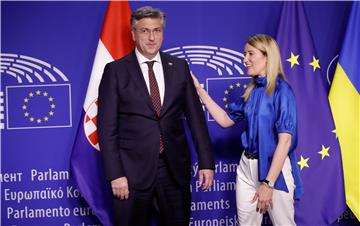 BELGIUM EU PARLIAMENT PLENARY SESSION