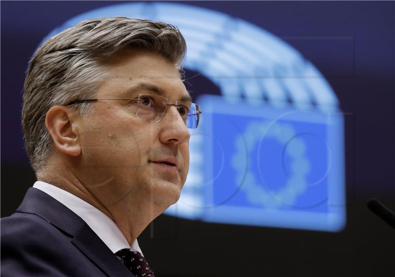 BELGIUM EU PARLIAMENT PLENARY SESSION