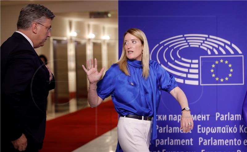 BELGIUM EU PARLIAMENT PLENARY SESSION