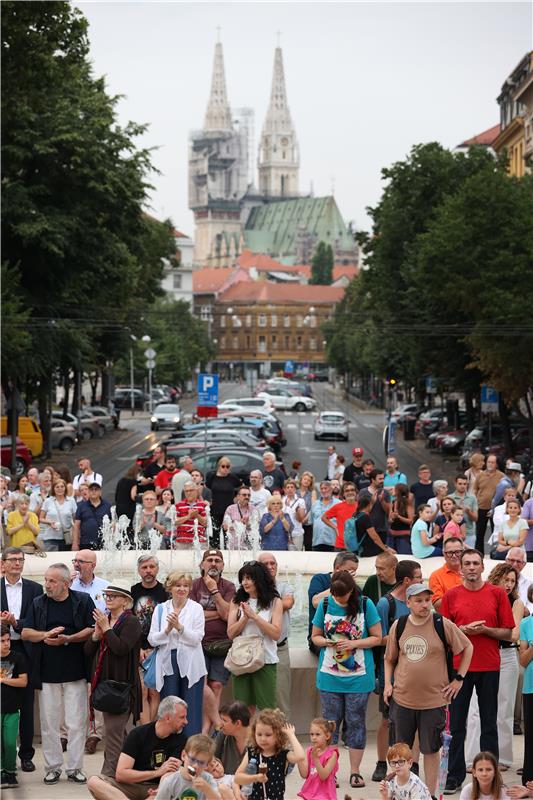 TBF povodom Dana antifašističke borbe na Trgu žrtava fašizma