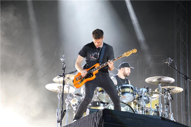 Nastup grupe Royal Blood na INmusic festivalu