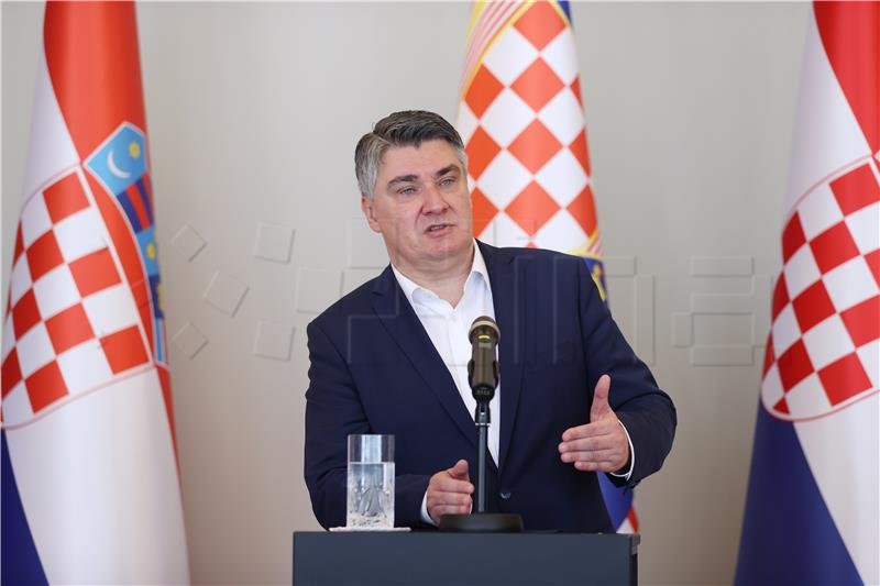 Milanović održao konferenciju za medije