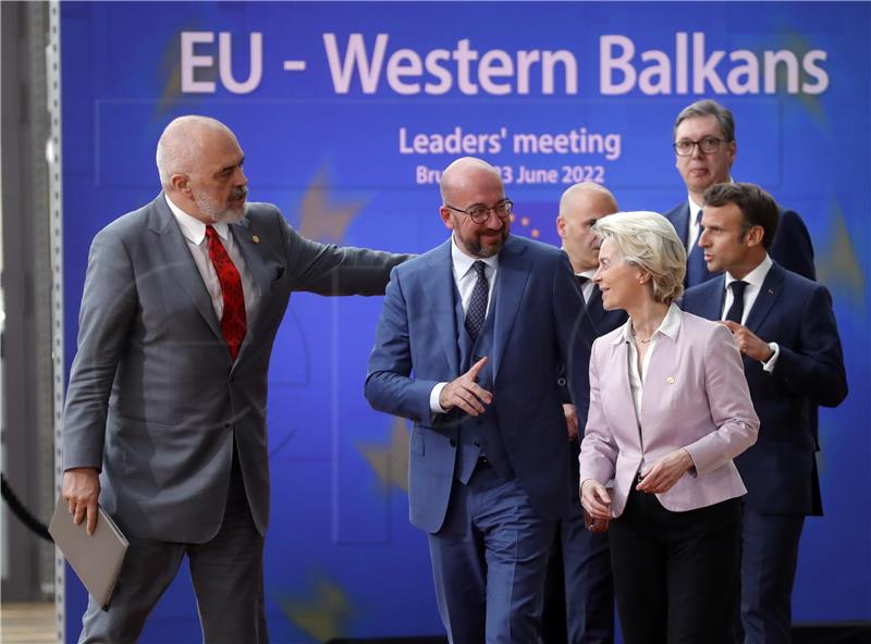 BELGIUM EU WESTERN BALKANS