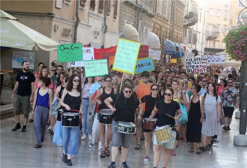 Održan Hod za slobodu u središtu Rijeke