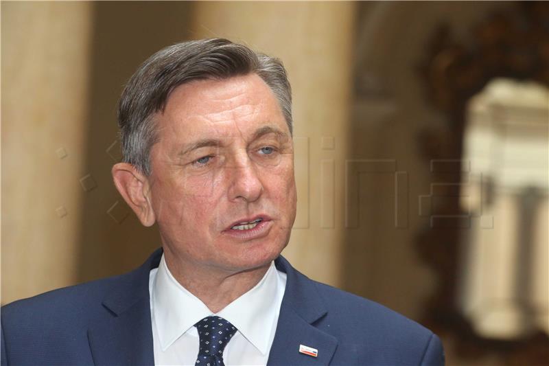 Pahor says blocking Croatia's EU entry talks hardest decision in his career