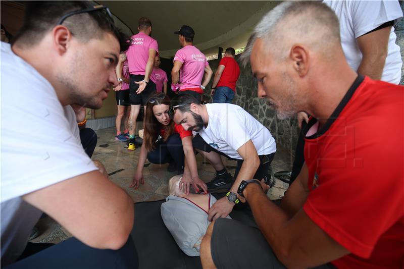 HGSS organizirao natjecanje u spašavanju - 1. Sljeme Rescue Race