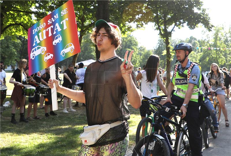 Treći zagrebački Pride Ride