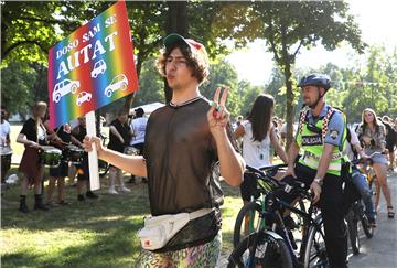 Treći zagrebački Pride Ride