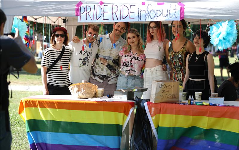 Treći zagrebački Pride Ride