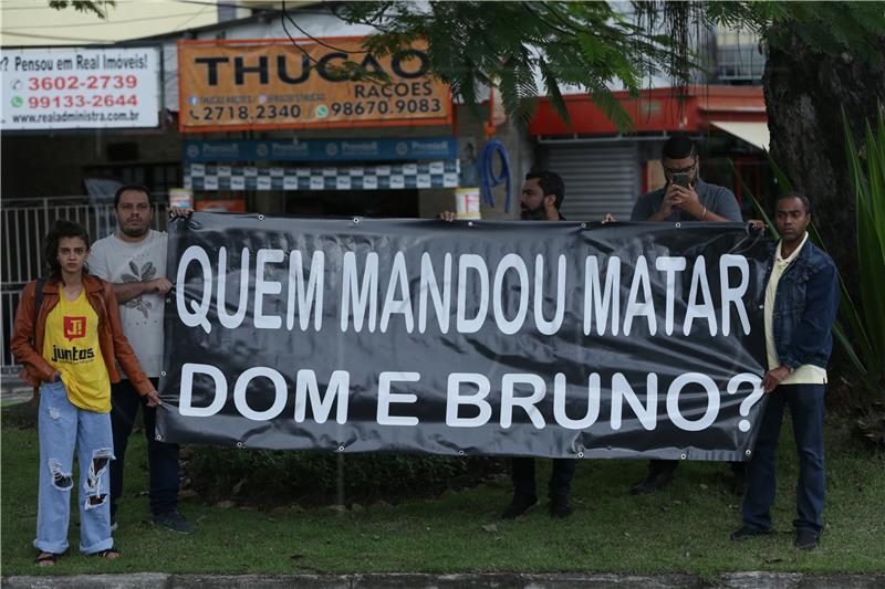 BRAZIL BRITISH JOURNALIST FUNERAL