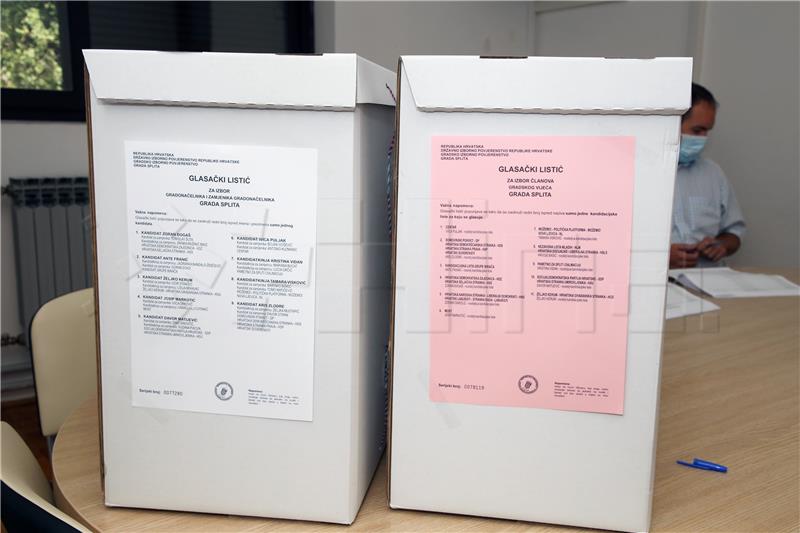 Turnout for early local election in Split at 21.7% by 4.30 pm