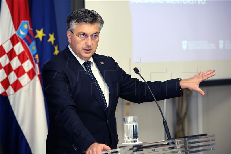 Premijer Plenković primio potpredsjednicu Europske komisije Dubravku Šuicu