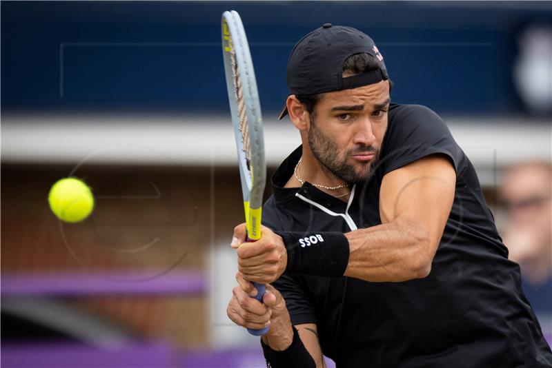 Wimbledon: Prošlogodišnji finalist Berrettini odustao zbog koronavirusa