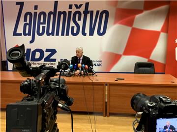 Čović: kandidatski status BiH ovisi o preglasavanju Hrvata