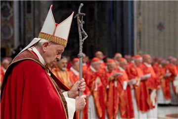 VATICAN POPE FRANCIS SOLEMNITY PETER AND PAUL