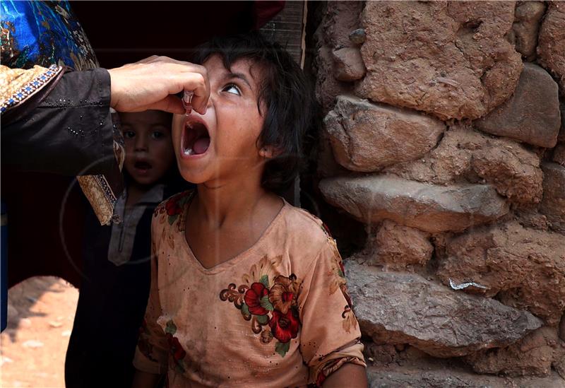 PAKISTAN POLIO VACCINATION CAMPAIGN