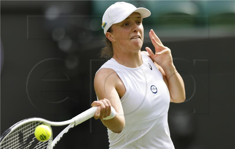 BRITAIN TENNIS WIMBLEDON GRAND SLAM 2022