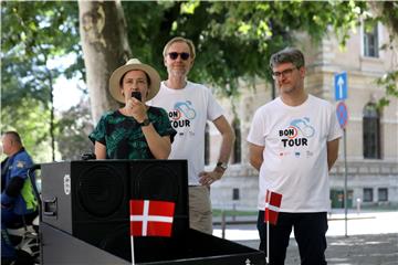 U Zagrebu bilježen start biciklističke utrke Tour de France