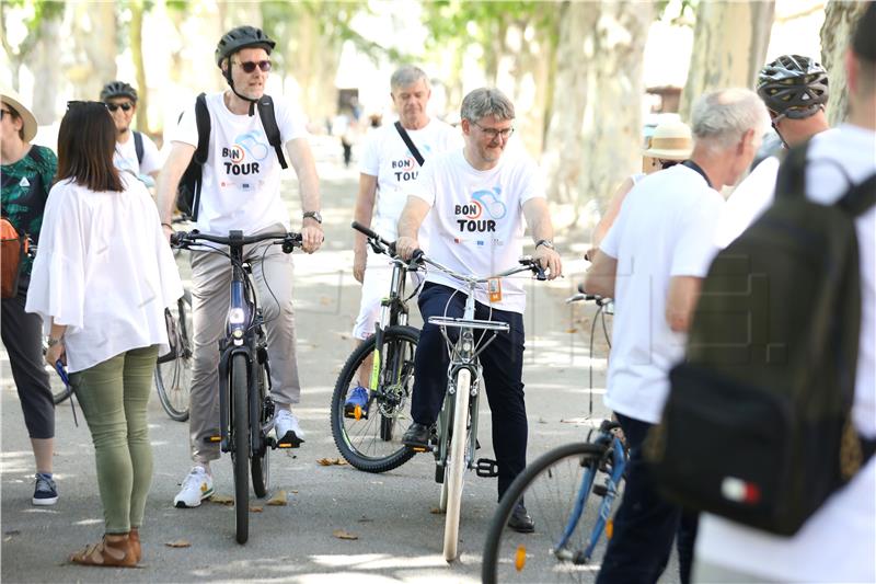 U Zagrebu bilježen start biciklističke utrke Tour de France