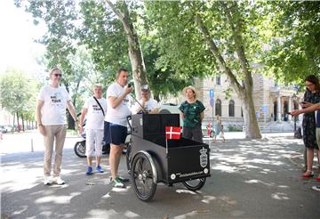 U Zagrebu bilježen start biciklističke utrke Tour de France