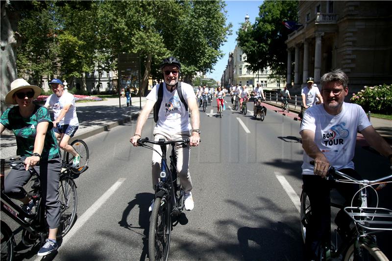 U Zagrebu bilježen start biciklističke utrke Tour de France