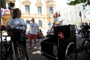 U Zagrebu bilježen start biciklističke utrke Tour de France