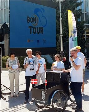 U Zagrebu bilježen start biciklističke utrke Tour de France