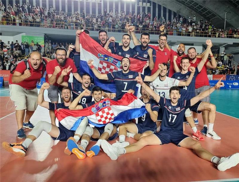 Croatia's men's volleyball team win gold at Mediterranean Games