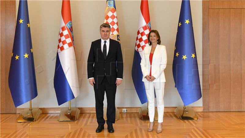 Milanović s Fajon o eurozoni, šengenu i BiH