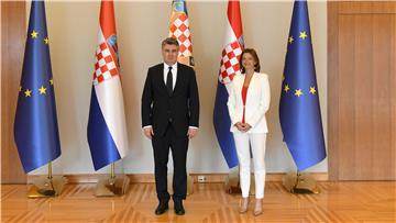 Milanović discusses euro area, Schengen and BiH with Slovenian foreign minister