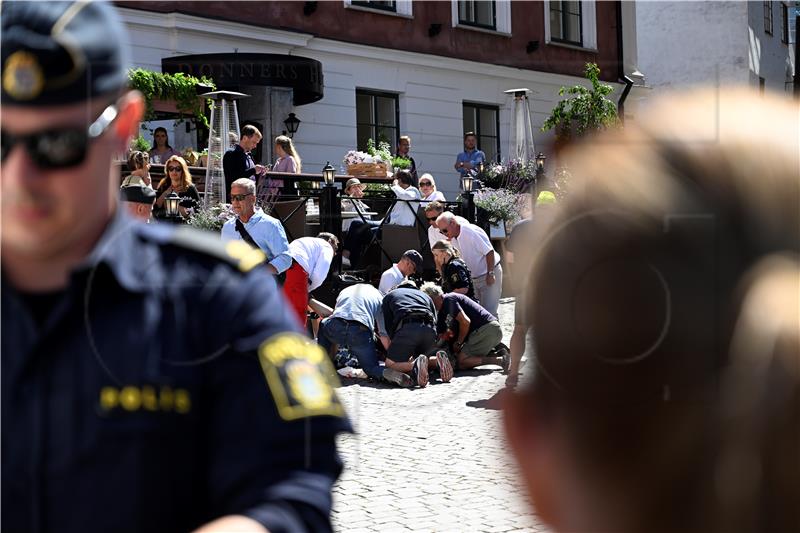 SWEDEN STABBING POLITICAL FESTIVAL