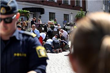 SWEDEN STABBING POLITICAL FESTIVAL