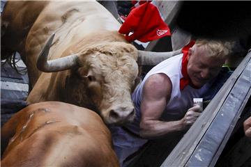 Pamplona: Petero u bolnici nakon prve utrke s bikovima 