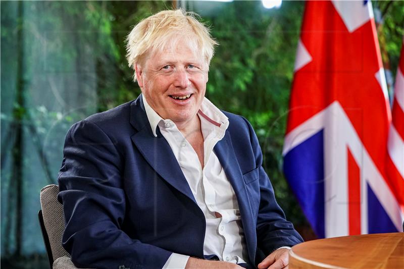 (FILE) BRITAIN BORIS JOHNSON RESIGNATION