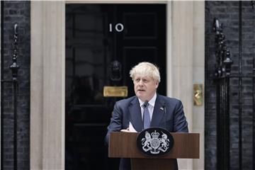 BRITAIN POLITICS JOHNSON RESIGNATION