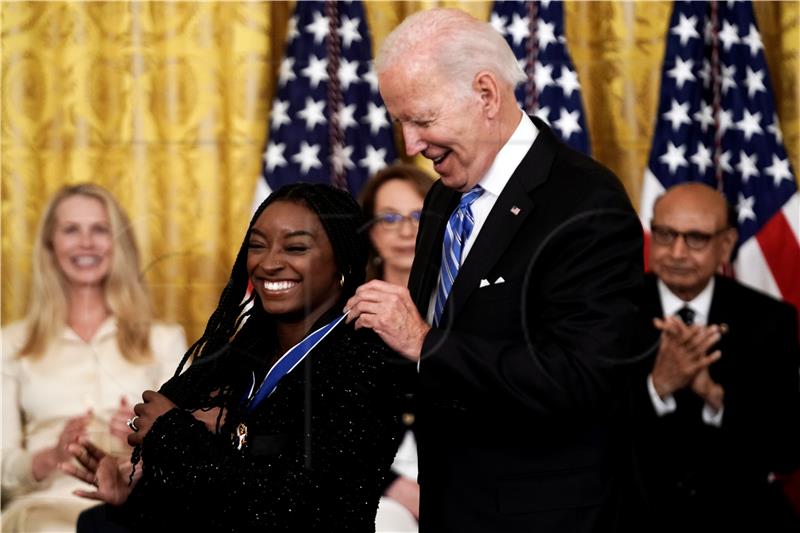 USA WHITE HOUSE BIDEN MEDAL OF FREEDOM