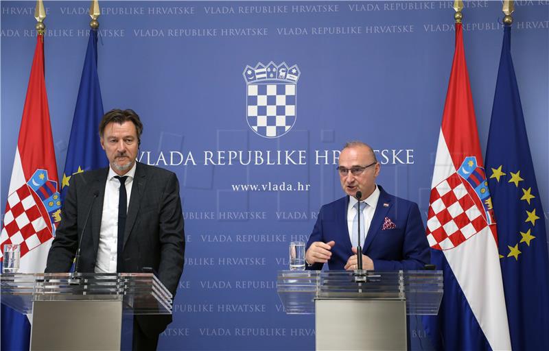 Izjave za medije Grlića Radmana i Vestergaarda Knudsena