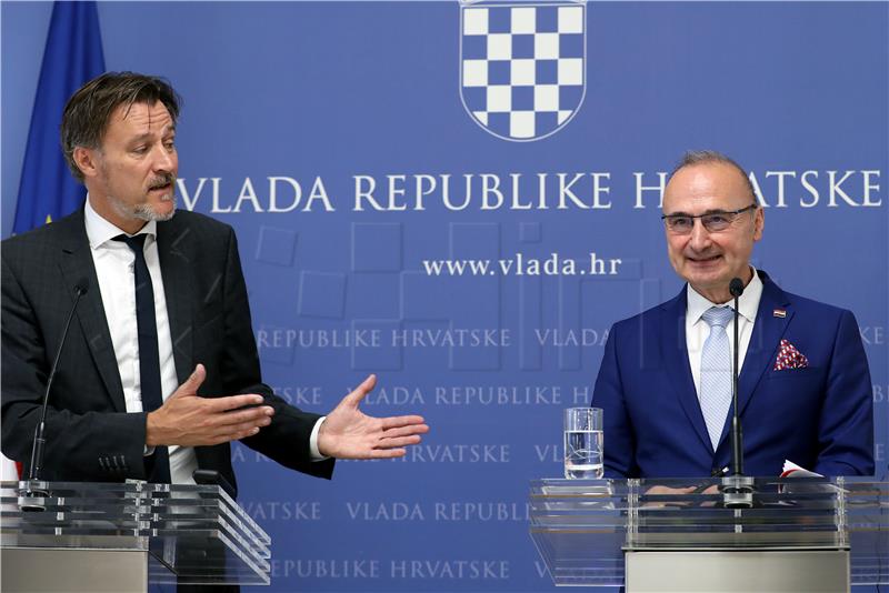 Izjave za medije Grlića Radmana i Vestergaarda Knudsena