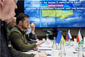 Zelensky addresses Slovenian parliament via video link