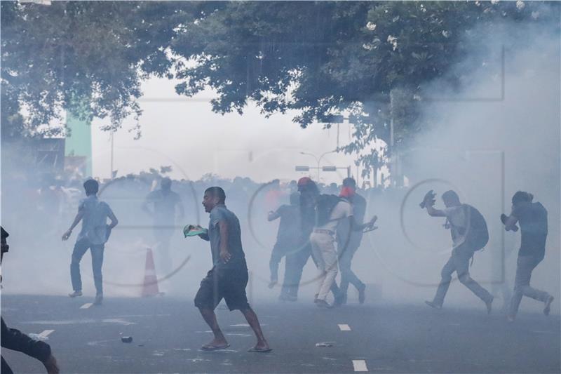 SRI LANKA POLITICAL ECONOMIC CRISIS PROTEST