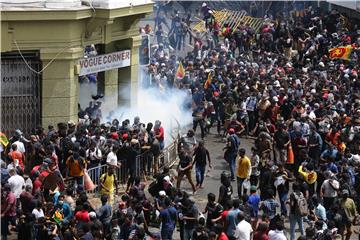 SRI LANKA CRISIS PROTEST