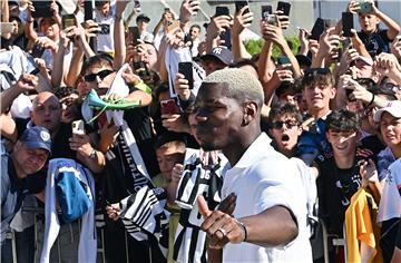 ITALY SOCCER JUVENTUS POGBA