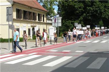 U Sisku prosvjed protiv tvrtki koje se bave otpadom