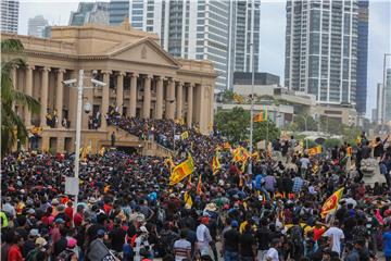 SRI LANKA CRISIS PROTEST