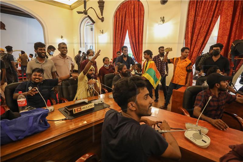 SRI LANKA CRISIS PROTEST