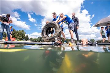 U sklopu ekološke akcije Think Green iz Jaruna izvađeno 700 kilograma otpada