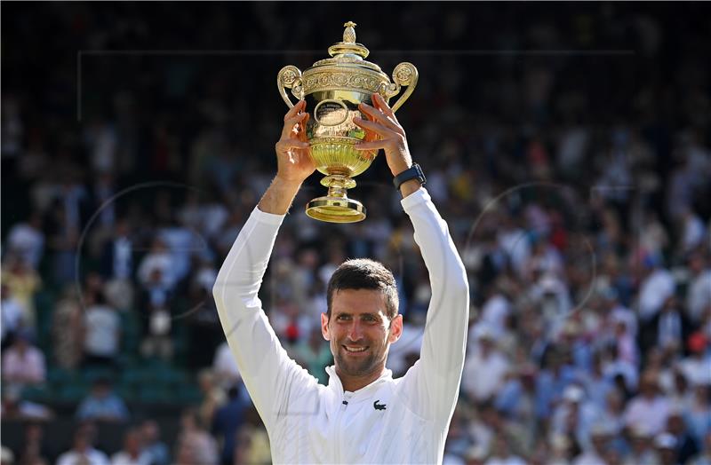 BRITAIN TENNIS WIMBLEDON GRAND SLAM 2022