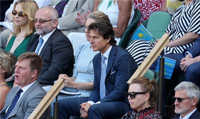 Tom Cruise, Kate Winslet i druge zvijezde pratile finale Wimbledona