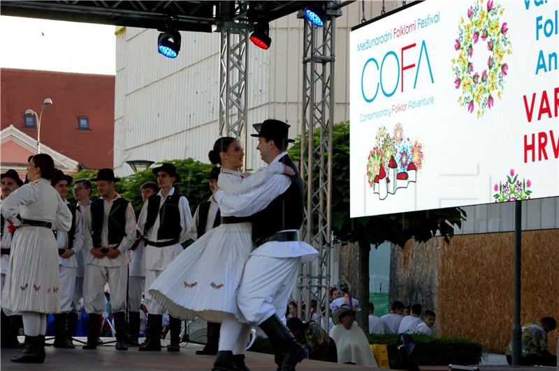 U Varaždinu otvoren prvi Međunarodni folklorni festival COFA